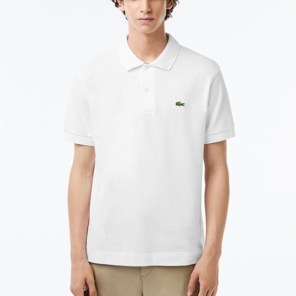 LACOSTE Men's Classic Fit L.12.21 Heavy Cotton Piqué Polo